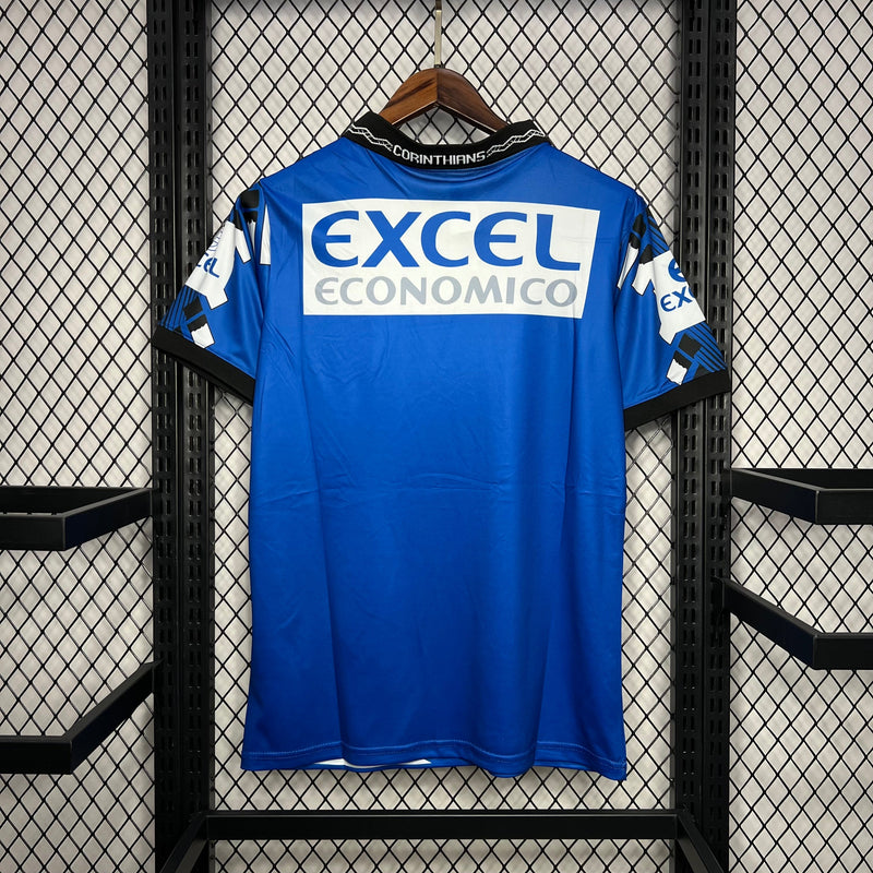 Camisa Corinthians Retro Third 1998 Torcedor Penalty Masculina - Azul