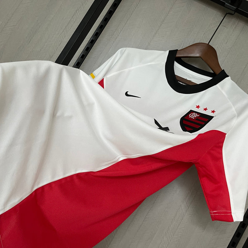 Camisa Flamengo Away Retro 2001 Torcedor Nike Masculina - Branca