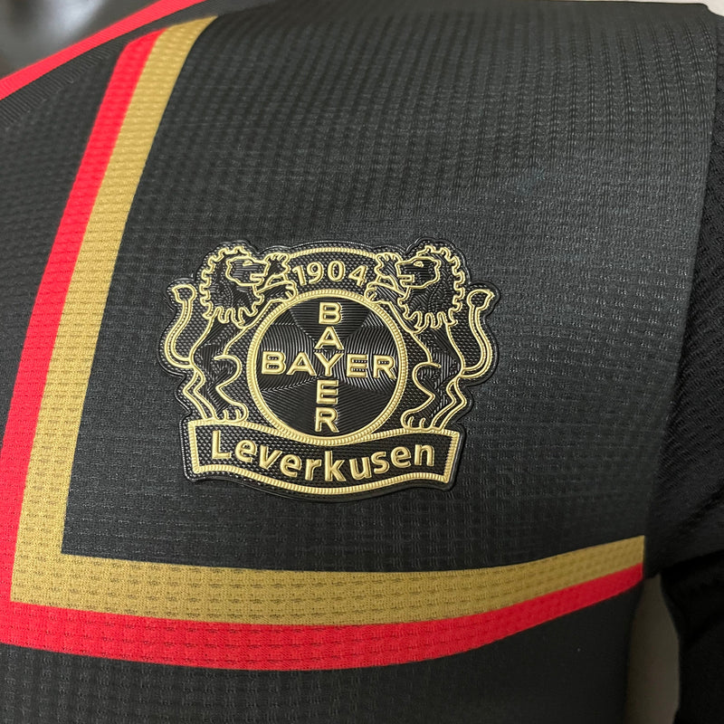 Camisa Bayern Leverkusen Edição Campeão 24/25 Jogador Castore Masculina - Preto