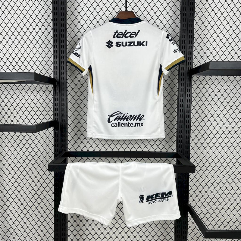 Kit Infantil Pumsas Home 25/26 Nike Unissex - Branco