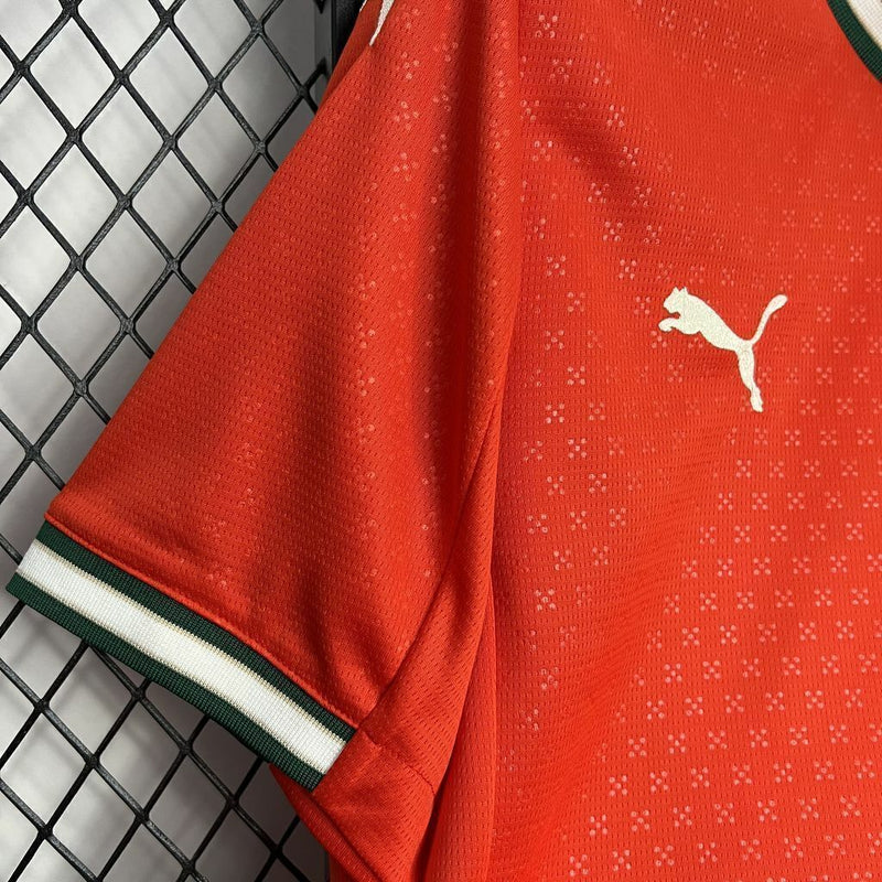 Camisa Portugal Home 25/26 Torcedor Puma Masculina - Vermelho