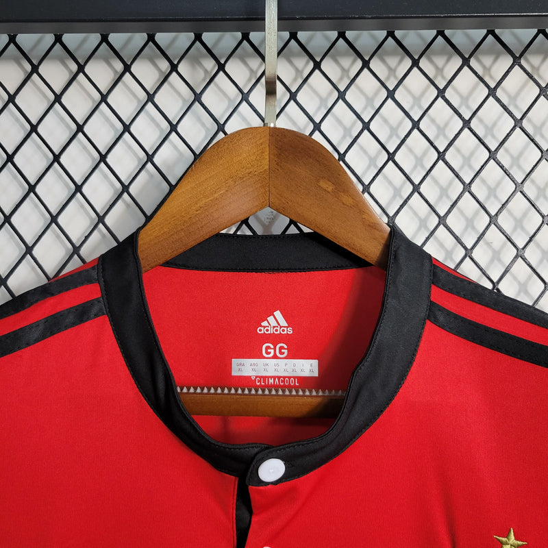 Camisa Flamengo Retro Home 2017 Torcedor Adidas Masculina - Vermelho