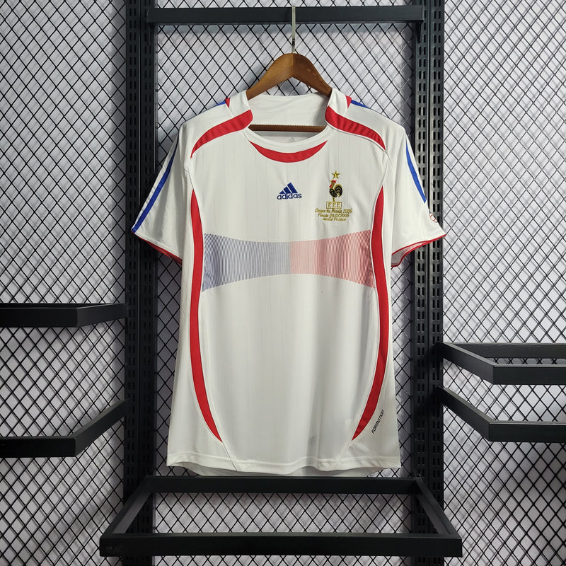 Camisa França Home 2006 Torcedor Adidas Masculina - Branca