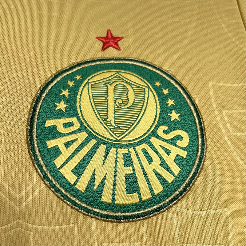 Camisa Palmeiras Third 24/25 Torcedor Puma Masculino - Dourada