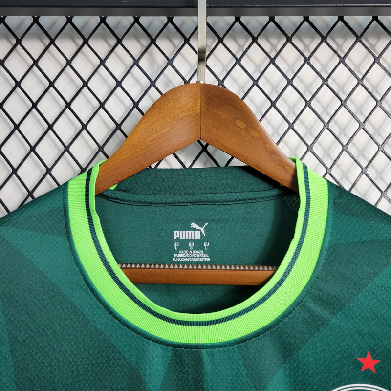 Palmeiras Home 23/24 Torcedor Puma Masculino - Verde