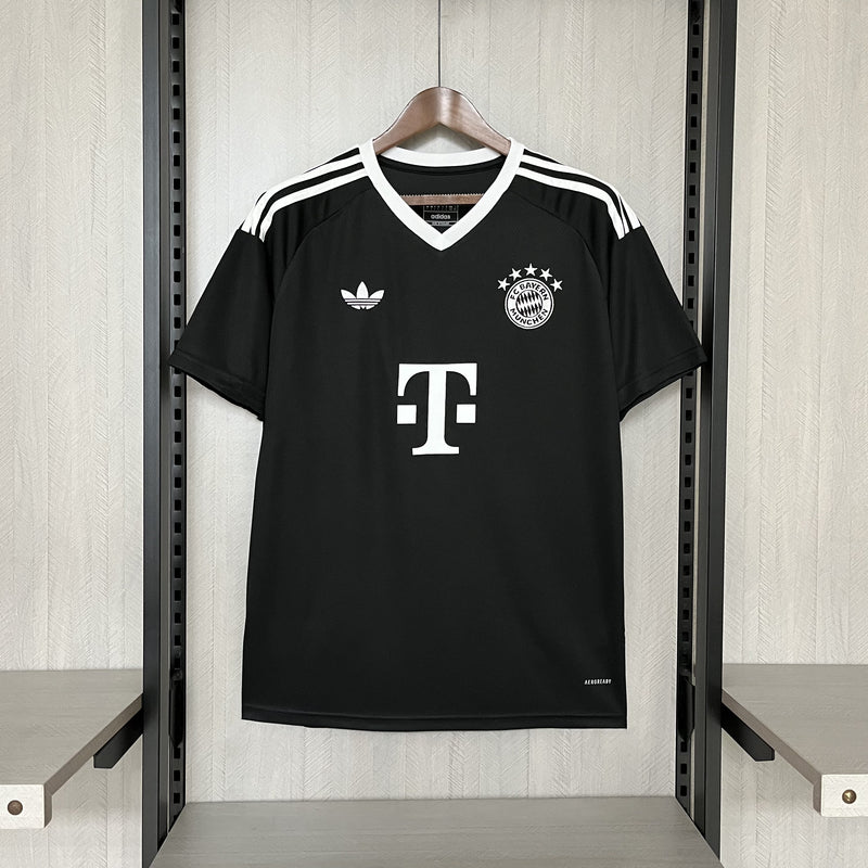 Camisa Bayern De Munique Pré Jogo 24/25 Torcedor Adidas Masculino - Preto