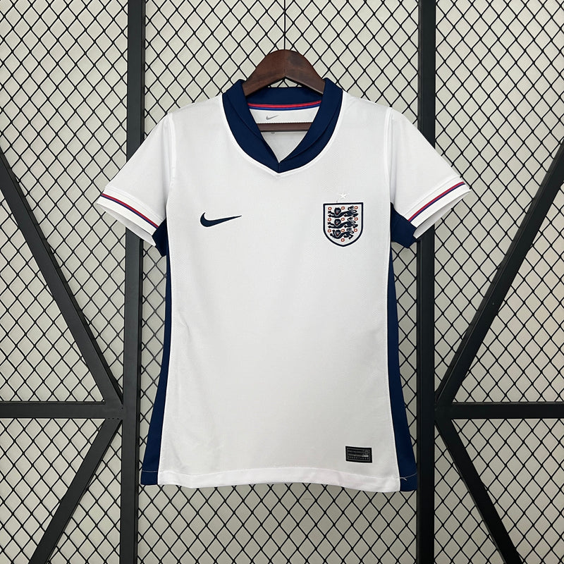 Camisa Inglaterra Home 24/25 Torcedor Nike Feminina - Branco