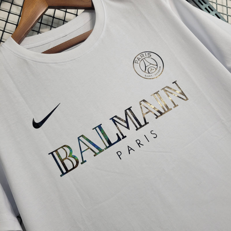 Camisa PSG Reflexiva 23/24 Torcedor Nike Masculina - Branca