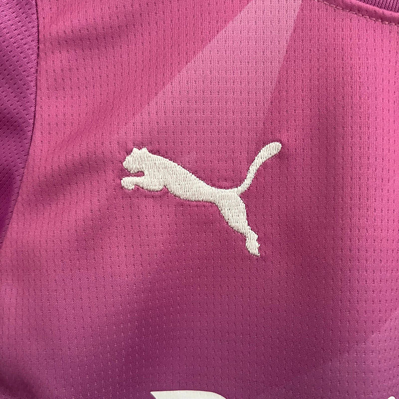 Kit Infantil Milan Third 23/24 Unissex Puma - Rosa