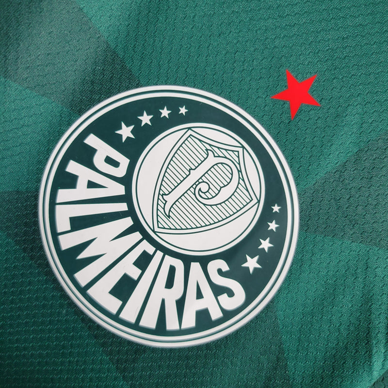 Palmeiras Home 23/24 Manga Longa Torcedor Puma Masculino - Verde