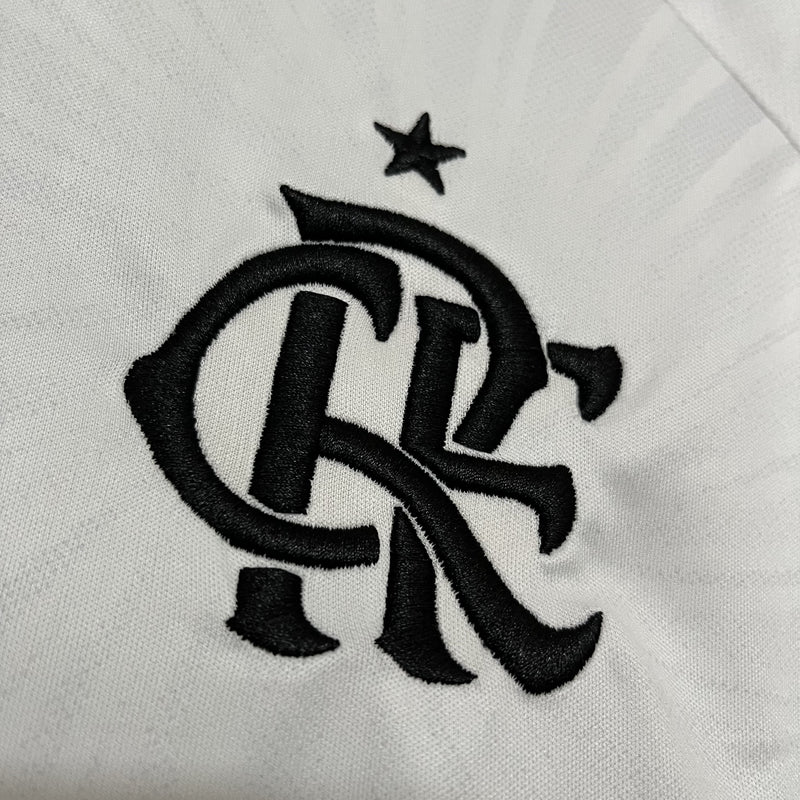 Flamengo Away 24/25 Adidas Feminina - Branca