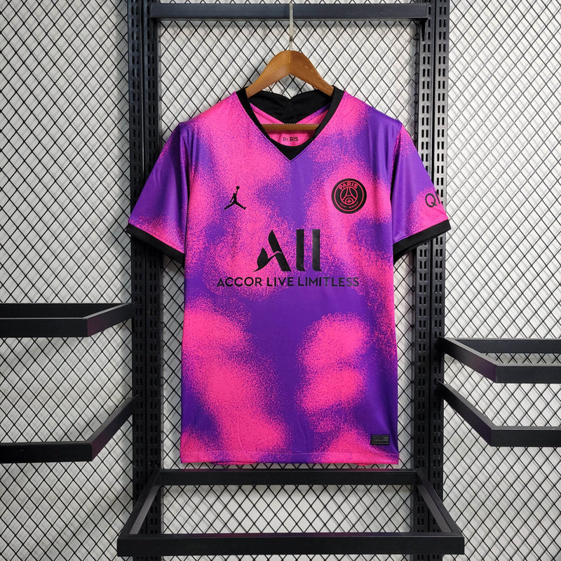 Camisa PSG Fourth  20/21 Torcedor Nike Masculina - Rosa