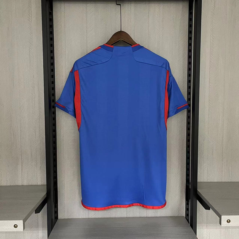 Camisa Lyon Away 23/24 Torcedor Adidas Masculina - Azul