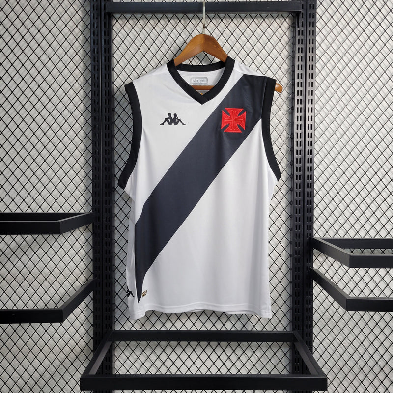 Camisa Vasco Da Gama Regata Away 23/24 Kappa Masculina - Branca