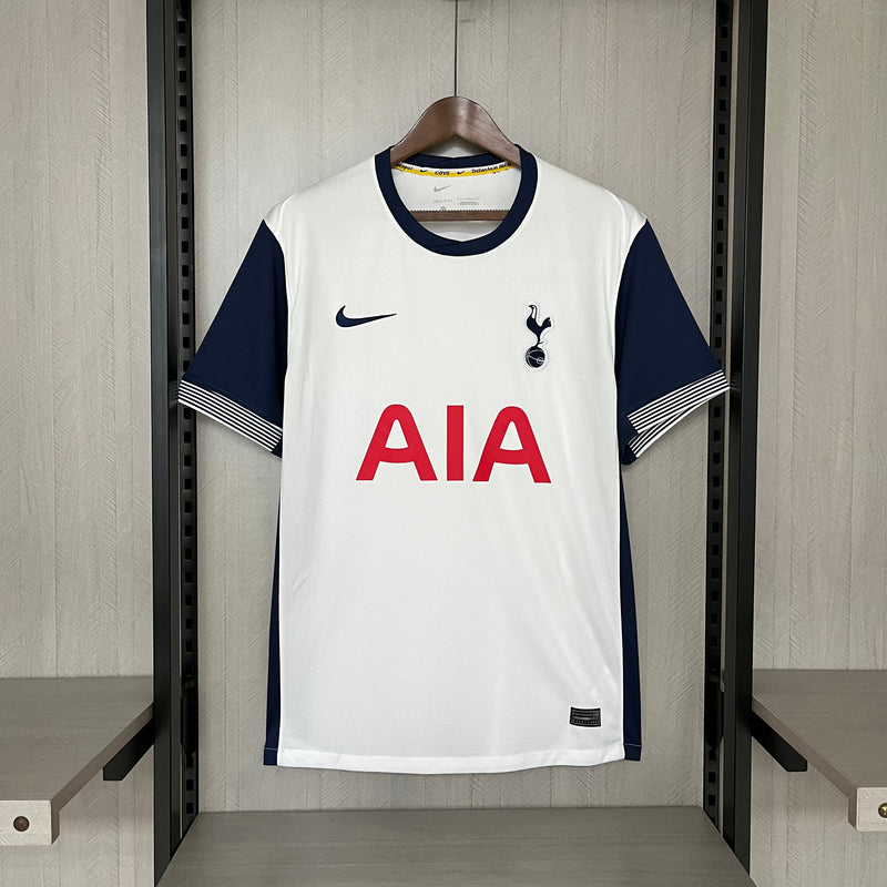 Camisa Tottenham Home 24/25 Torcedor Nike Masculina - Branco e Azul