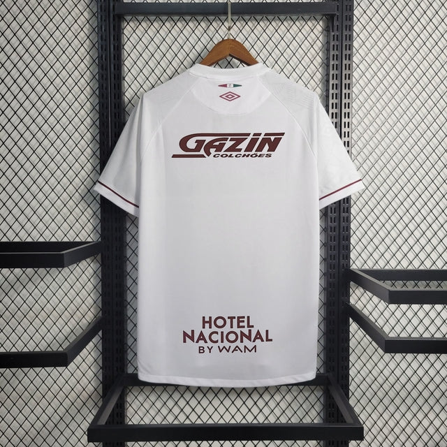 Camisa Fluminense Away Todos os Patrocinadores 23/24 Torcedor Umbro Masculina - Branca