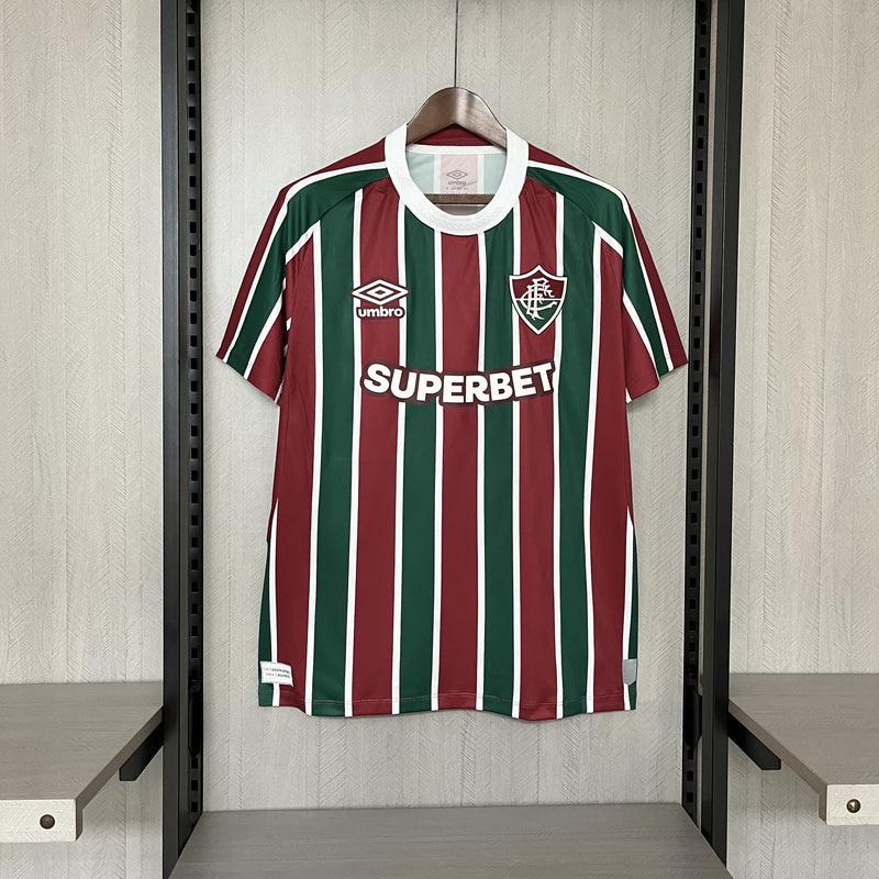 Camisa Fluminense Home 25/26 Torcedor Umbro Masculina - Listrada
