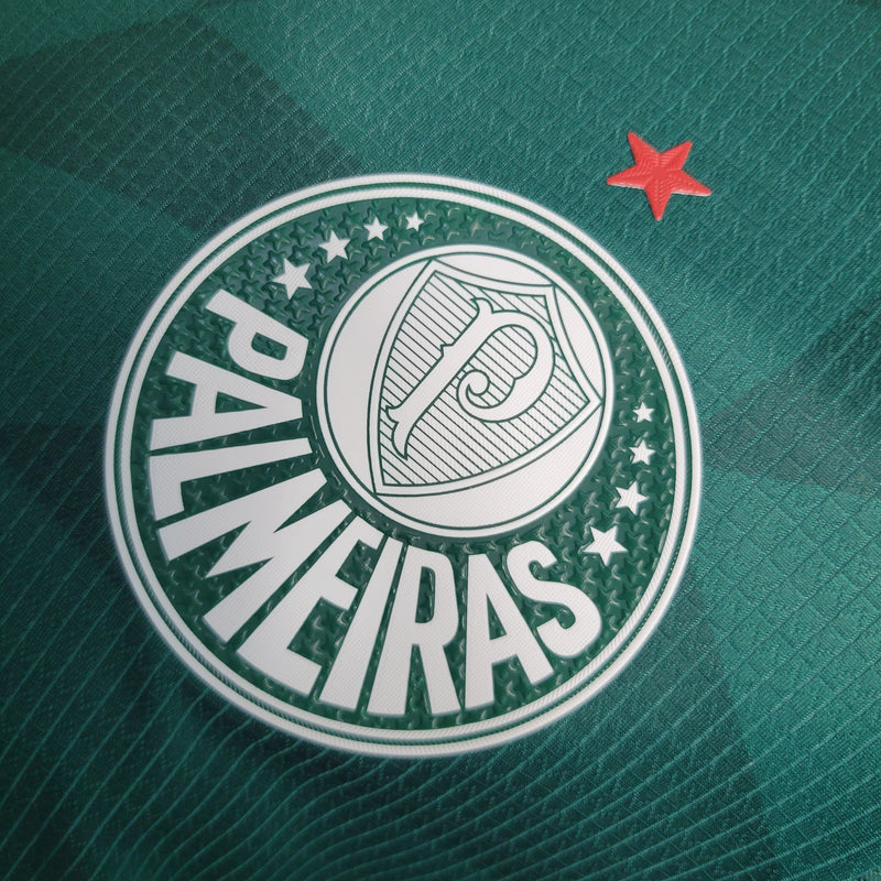 Camisa Palmeiras Home 23/24 Jogador Puma Masculino - Verde