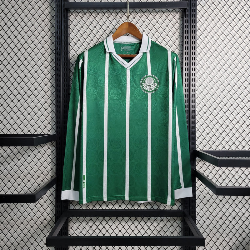 Palmeiras Especial Retro Manga Longa 1993 Torcedor Masculino - Verde