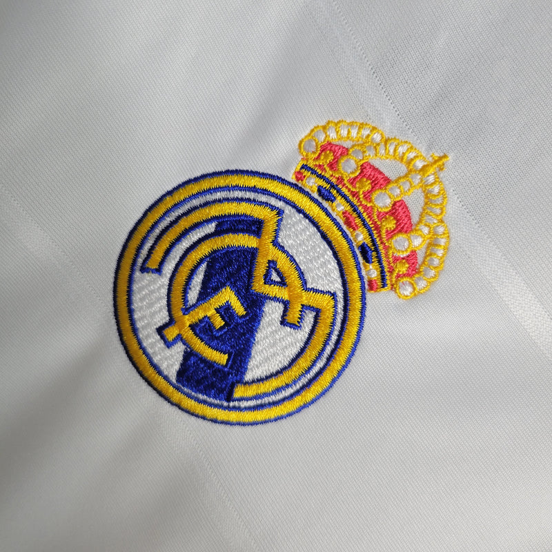 Camisa Real Madrid Retrô Home 14/15 Adidas Masculina - Branca