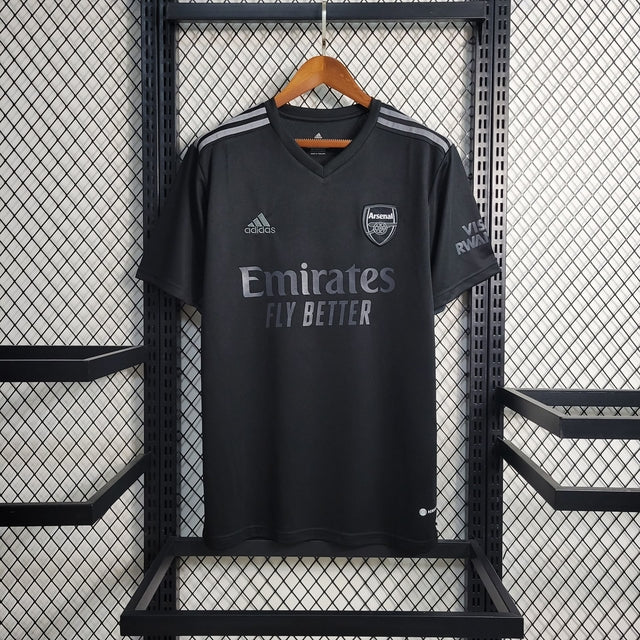 Camisa Arsenal Edição All Black 23/24 Torcedor Adidas Masculino - Preta