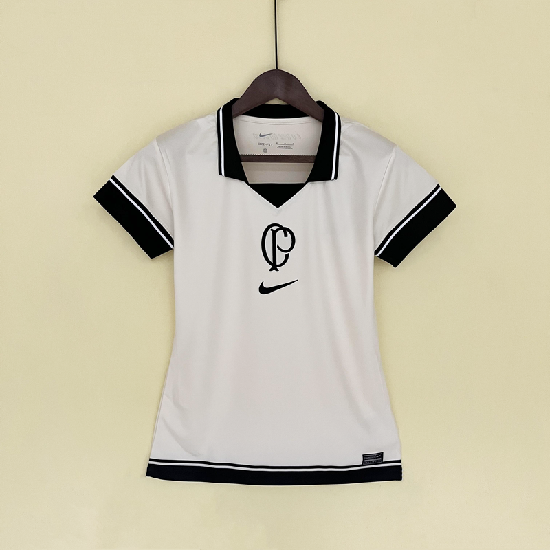 Camisa Corinthians Fourth 23/24 Torcedor Nike Feminina - Bege