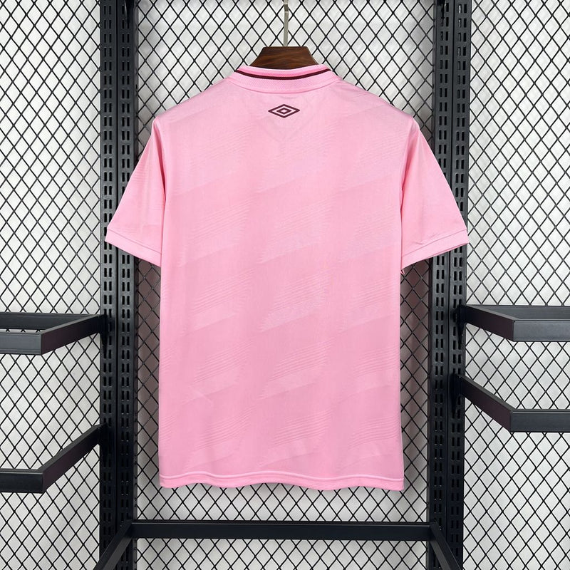 Camisa Fluminense Outubro Rosa 24/25 Torcedor Umbro Masculina - Rosa