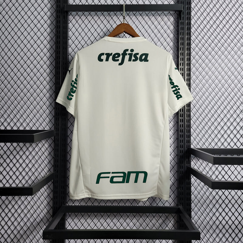 Palmeiras Away 22/23 Torcedor + Todos os Patrocínios + Patches Libertadores Puma Masculino - Branca