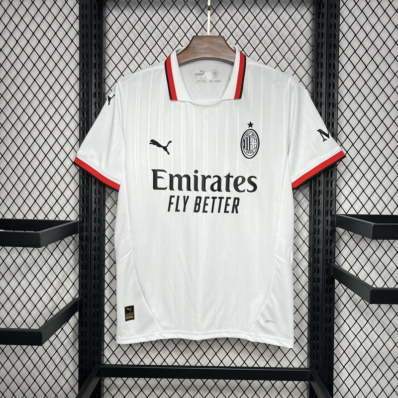 Camisa Milan Away 24/25 Torcedor Puma Masculina - Branca