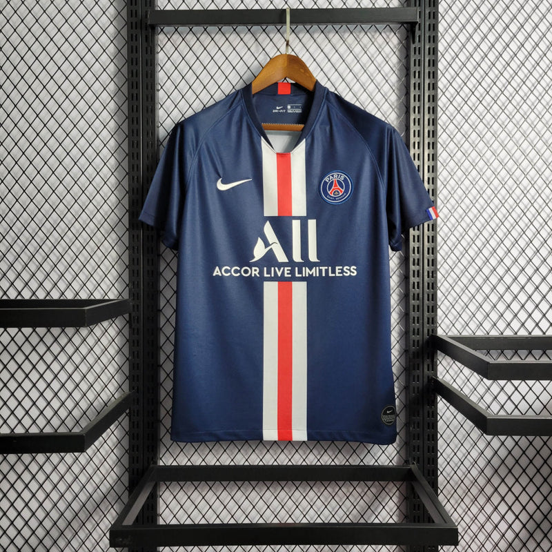 Camisa PSG Home 19/20 Torcedor Jordan Masculina - Azul