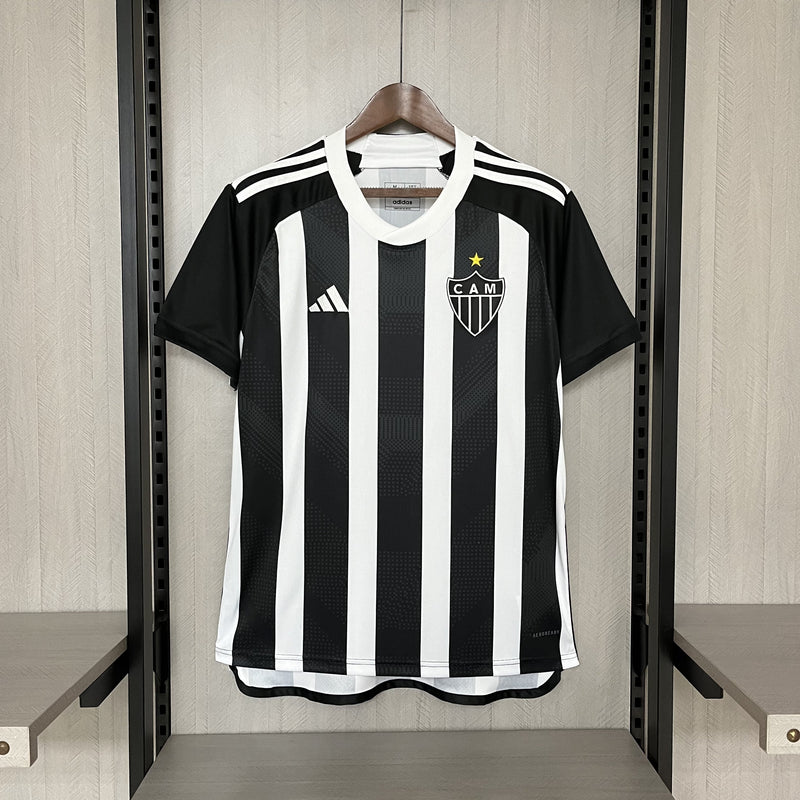 Camisa Atlético Mineiro Home 24/25 Torcedor Adidas Masculino - Preto e Branco