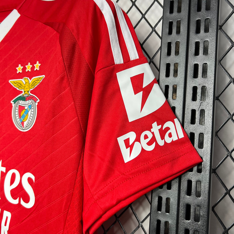 Camisa Benfica Home 24/25 Torcedor Adidas Masculina - Vermelha