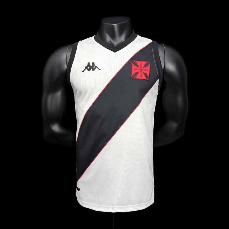 Camisa Vasco Da Gama Regata Away 24/25 Kappa Masculina - Branca