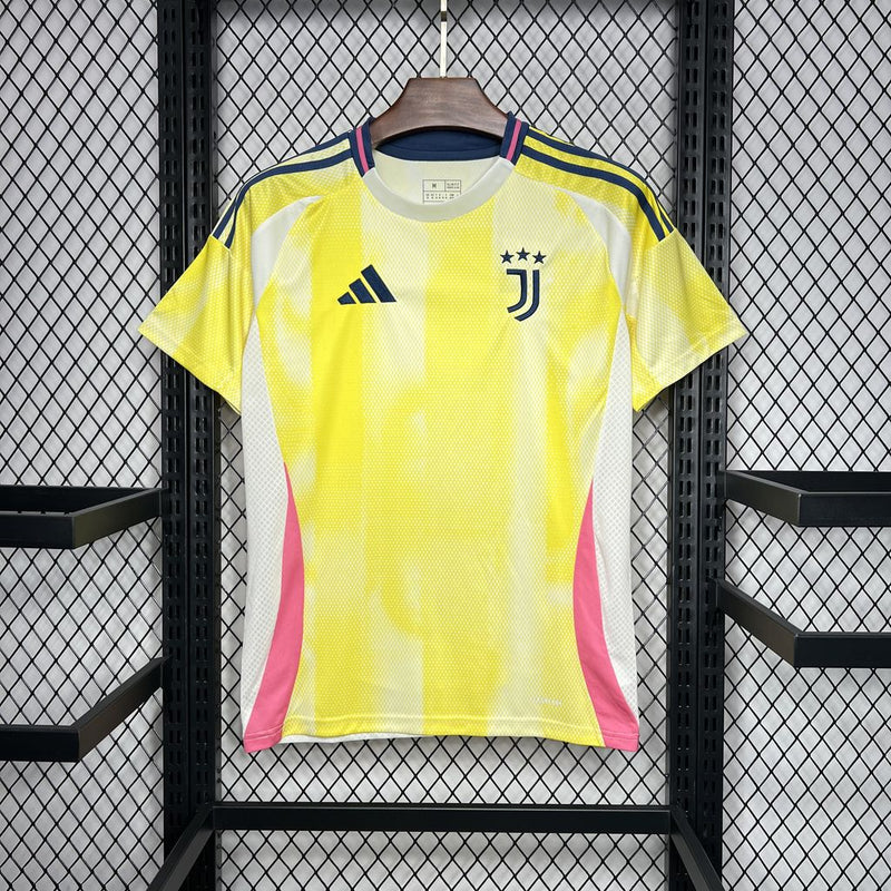 Camisa Juventus Away 24/25 Torcedor Adidas Masculina - Amarela