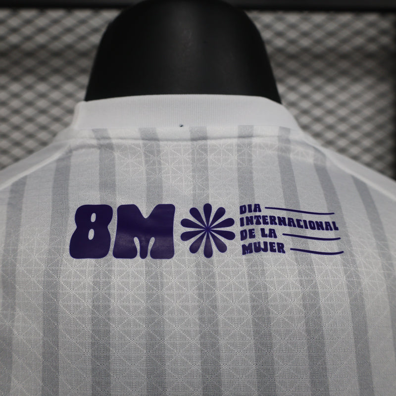 Camisa Uruguai Away 24/25 Jogador Masculina - Branca