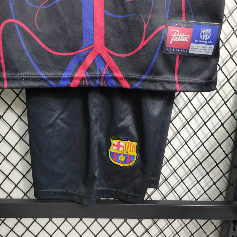 Kit Infantil Barcelona Especial 23/24 Nike Unissex - Colorida