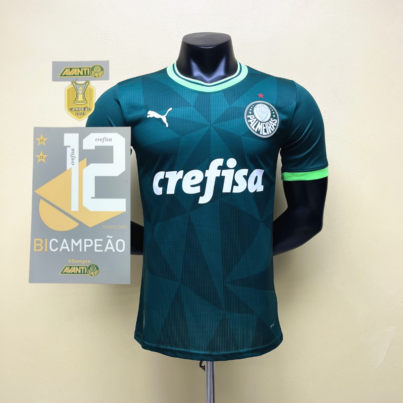 Camisas Palmeiras PERSONALIÇÃO 12X CAMPEÃO BRASILEIRO Jogador Puma Masculino