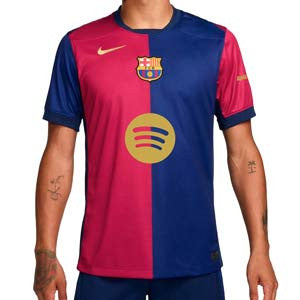 Camisa Barcelona Home 24/25 Torcedor Nike Masculina - Grená