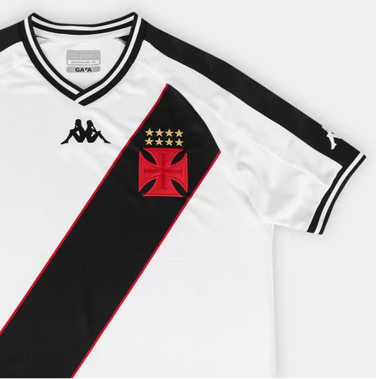 Camisa Vasco da Gama Away 24/25 Kappa Masculina - Branca