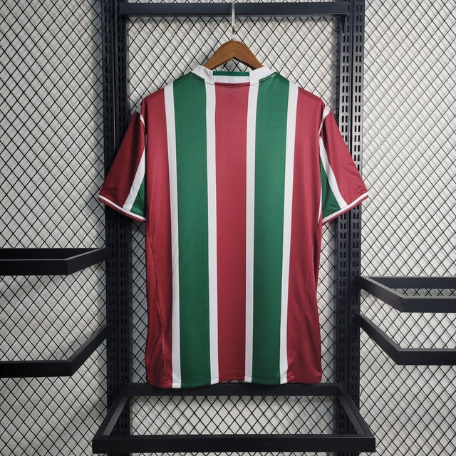 Camisa Fluminense Retrô 2017 Adidas Masculina - Vermelho e Verde