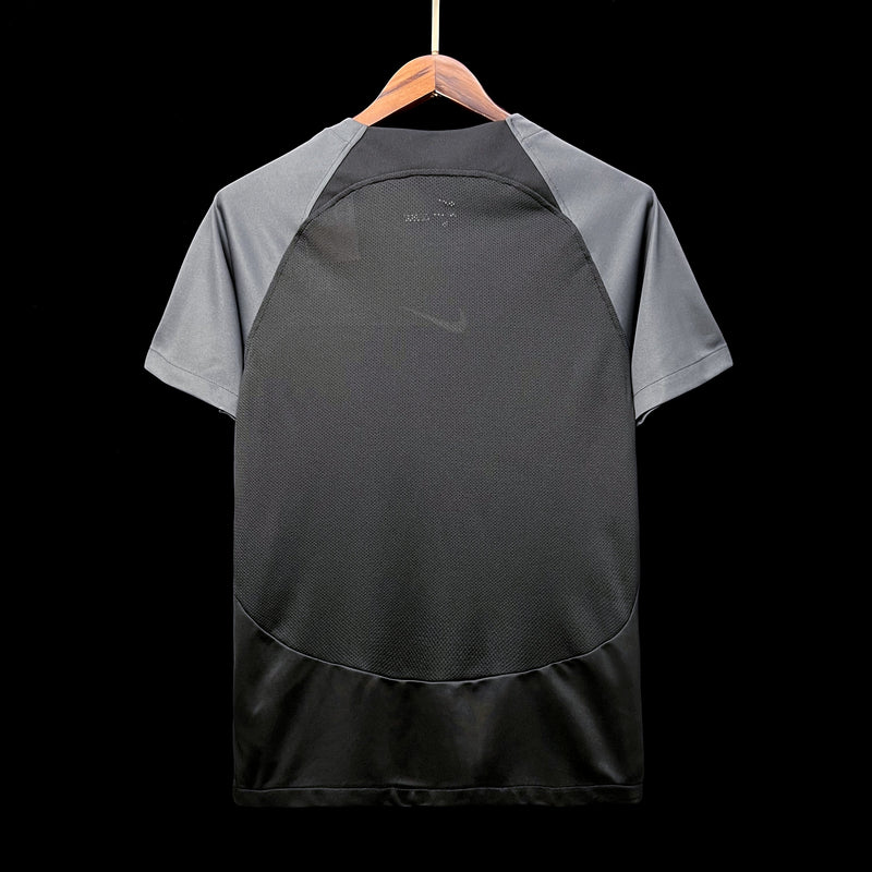 Camisa Corinthians Treino 24/25 Torcedor Nike Masculina - Preto