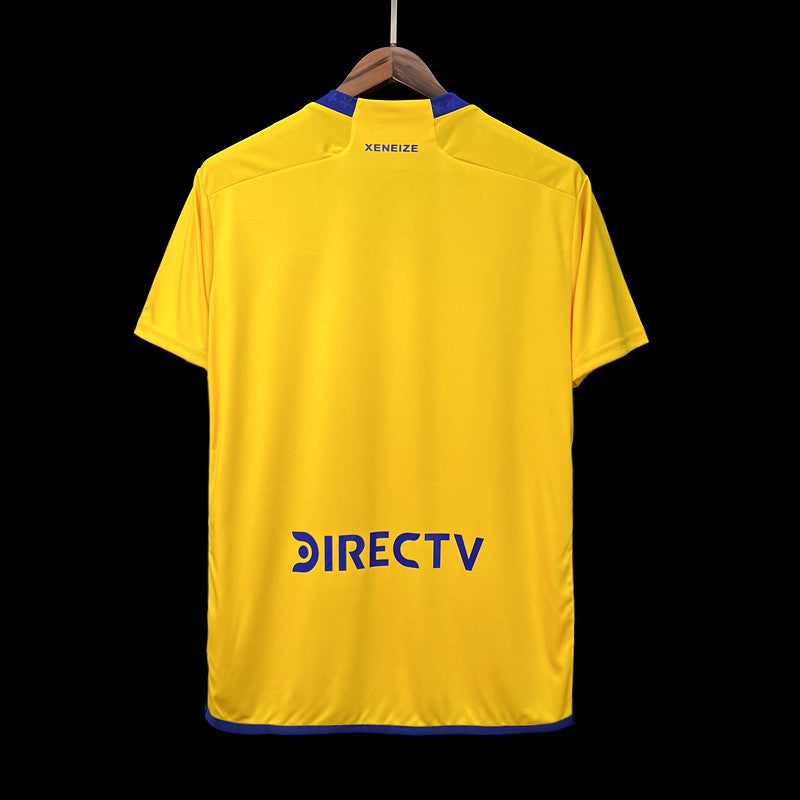 Camisa Boca Jrs Away 23/24 Torcedor Adidas Masculina - Amarelo