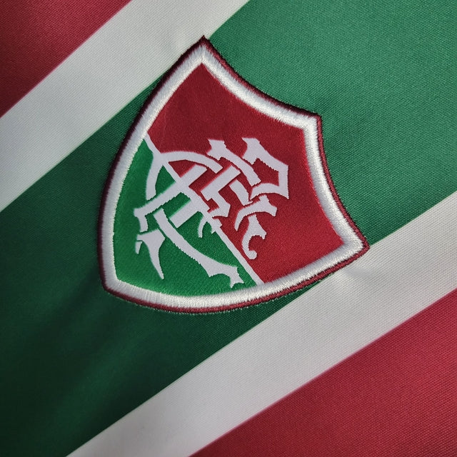 Camisa Fluminense Retrô 2017 Adidas Masculina - Vermelho e Verde