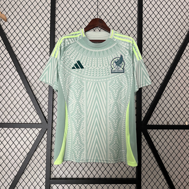 Camisa México Home 24/25 Torcedor Adidas Masculina - Verde Claro