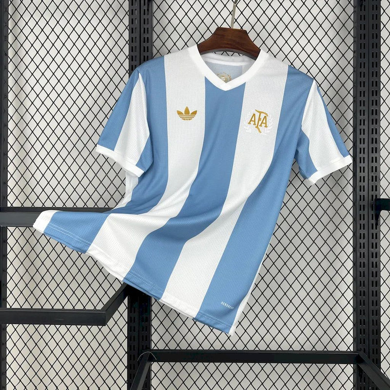 Camisa Argentina Edição Especial 24/25 Torcedor Adidas Masculina - Azul e Branca