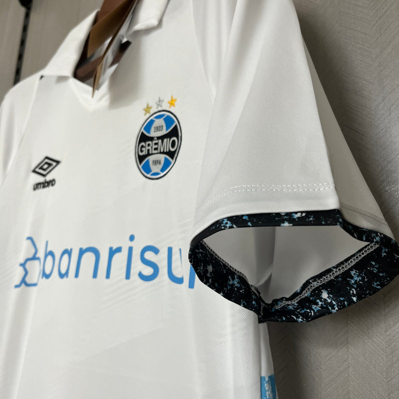 Camisa Grêmio Away 24/25 Torcedor Umbro Masculino - Branco