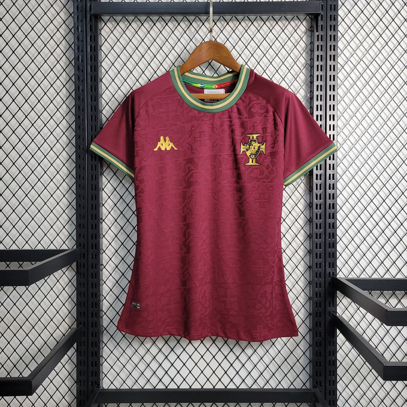 Camisa Vasco da Gama Third 22/23 Torcedor Kappa Feminino - Vinho