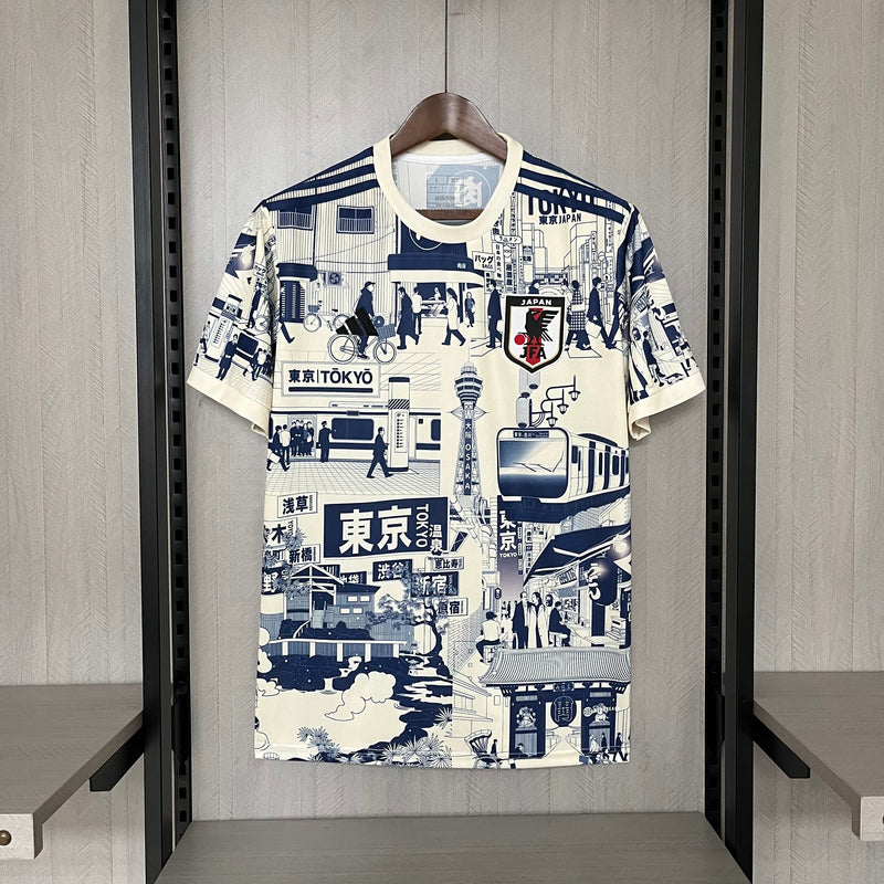 Camisa Japão Edição Especial Cidade 24/25 Torcedor Adidas Masculina - Branca