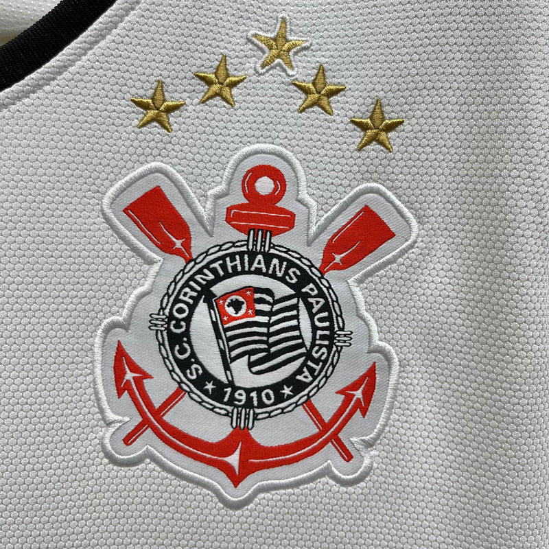 Camisa Corinthians Retro Home 11/12 Torcedor Nike Masculina - Branca