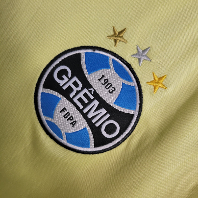 Camisa Grêmio Goleiro 23/24 Torcedor Umbro Masculino - Amarela